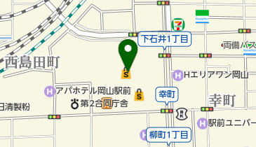 [EV]イオンモール岡山 (立体P 5階)の地図画像