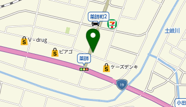 [EV](株)コクサイショパーズエイト オートバックス瑞浪インター店の地図画像