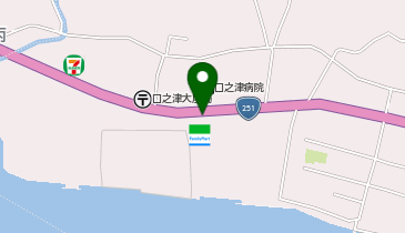 [EV]ファミリーマート南島原口之津店の地図画像