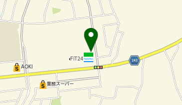 [EV]ファミリーマート龍ケ崎久保台店の地図画像