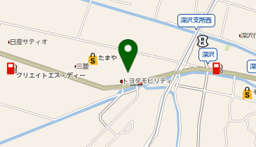 [EV]トヨタモビリティ神奈川 鎌倉深沢店 (神奈川トヨタ)の地図画像