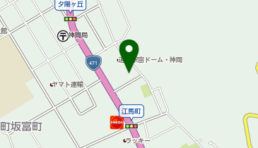 [EV]飛騨市 道の駅 スカイドーム神岡の地図画像