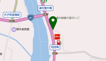 [EV]大子町 道の駅 奥久慈だいごの地図画像