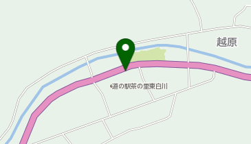 [EV]東白川村・(有)新世紀工房 道の駅 茶の里東白川の地図画像