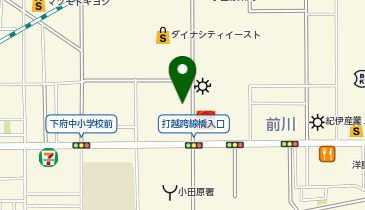 [EV]トヨタモビリティ神奈川 小田原店 (神奈川トヨタ)の地図画像