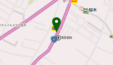 [EV]ミニストップ千葉桜木6丁目店の地図画像