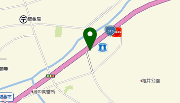 [EV]ローソン関金温泉店の地図画像