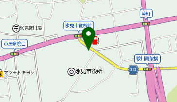 [EV]氷見市役所 庁舎の地図画像