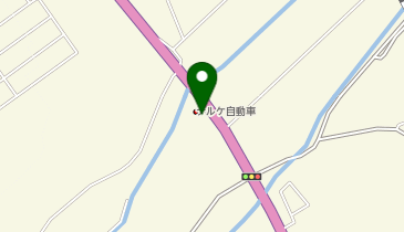 [EV](株)ナルケ自動車 三菱自動車サテライトショップ わたりの地図画像