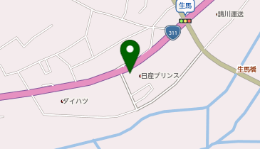 [EV]日産プリンス和歌山販売(株) 田辺南店の地図画像