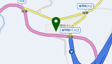 [EV]由布市・(有)道の駅ゆふいん 道の駅 ゆふいん (第1P)の地図画像