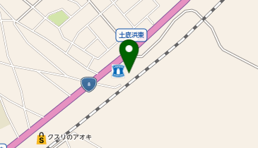 [EV]ローソン大潟土底浜店の地図画像