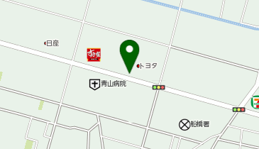 [EV]千葉トヨタ自動車(株) 船橋市場店の地図画像