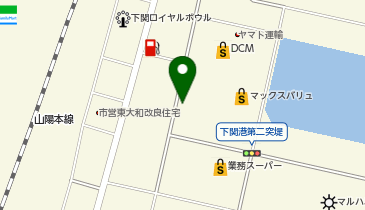 [EV]DCM下関店の地図画像