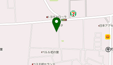 [EV]千葉トヨタ自動車(株) 柏十余二店の地図画像