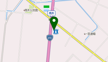 [EV]ローソン射水高木店の地図画像