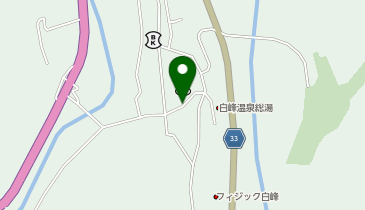 [EV]白山市 白峰特産品販売施設 菜さいの地図画像