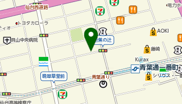 [EV]藤崎 芭蕉の辻パーキングの地図画像