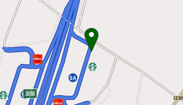 [EV]東日本高速道路(株) NEXCO東日本 常磐自動車道 友部SA (上り)の地図画像