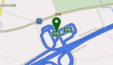 [EV]東日本高速道路(株) NEXCO東日本 北関東自動車道 壬生PA (東行き)の地図画像