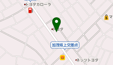 [EV]千葉トヨタ自動車(株) 国分寺店の地図画像