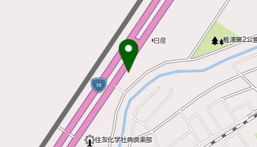 [EV]千葉トヨタ自動車(株) 姉崎店の地図画像