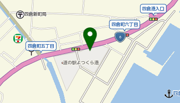 [EV]NPO法人よつくらぶ 道の駅 よつくら港の地図画像