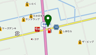 [EV]ローソン北秋田栄店の地図画像
