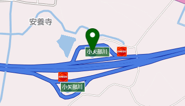 [EV]中日本高速道路(株) NEXCO中日本 北陸自動車道 小矢部川SA (下り)の地図画像