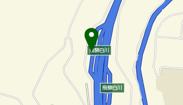 [EV]中日本高速道路(株) NEXCO中日本 東海北陸自動車道 飛騨白川PA (下り)の地図画像