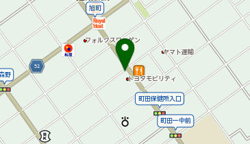 [EV]トヨタモビリティ東京(株) 町田中町店 (東京トヨペット)の地図画像