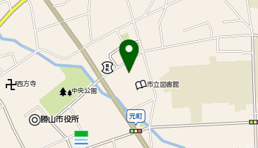 [EV]勝山市 市立図書館 駐車場の地図画像