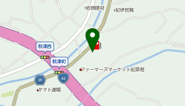 [EV]JAわかやま ファーマーズマーケット紀菜柑 (JA SS裏側)の地図画像