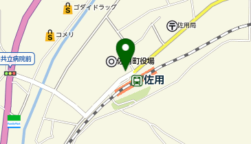 [EV]佐用町役場庁舎の地図画像