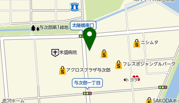 [EV]大和リース(株) フレスポジャングルパーク (平面P)の地図画像