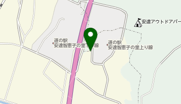 [EV]二本松市 道の駅 安達 智恵子の里 (上り線)の地図画像