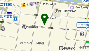 [EV]あきたまちづくり共同企業体 エリアなかいち (立体P 2階)の地図画像