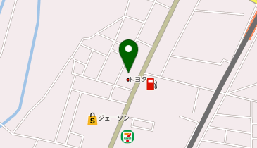[EV]栃木トヨタ自動車(株) 壬生店の地図画像