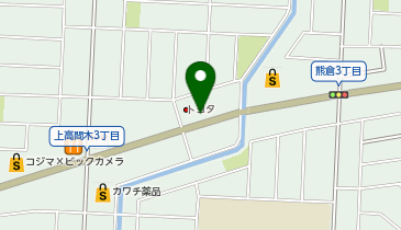 [EV]栃木トヨタ自動車(株) 真岡店の地図画像