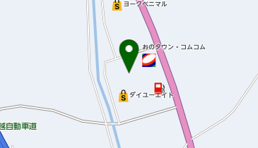 [EV](協)おのショッピングプラザ コムコム おのタウン コムコムの地図画像