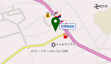 [EV]北杜市 道の駅 はくしゅうの地図画像