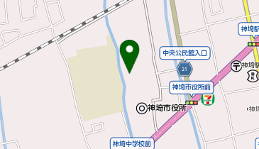 [EV]神埼市 中央交流センターの地図画像