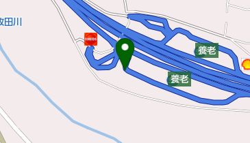 [EV]中日本高速道路(株) NEXCO中日本 名神高速道路 養老SA (下り)の地図画像