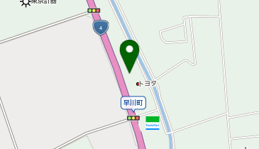 [EV]栃木トヨタ自動車(株) 矢板店の地図画像