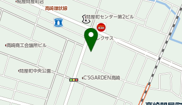 [EV]群馬トヨタ自動車(株) 高崎問屋町店の地図画像