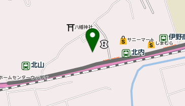 [EV]高知食糧(株) レストパークいのの地図画像