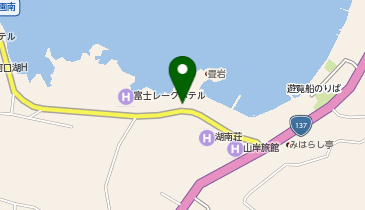 [EV]山梨県 県営船津浜駐車場の地図画像