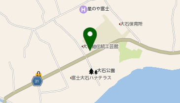 [EV]富士河口湖町 大石紬伝統工芸館の地図画像