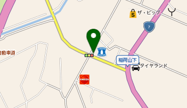 [EV]ローソン大館釈迦内南店の地図画像