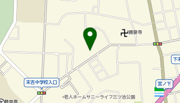 [EV]パレッテ下末吉店 (平面P)の地図画像